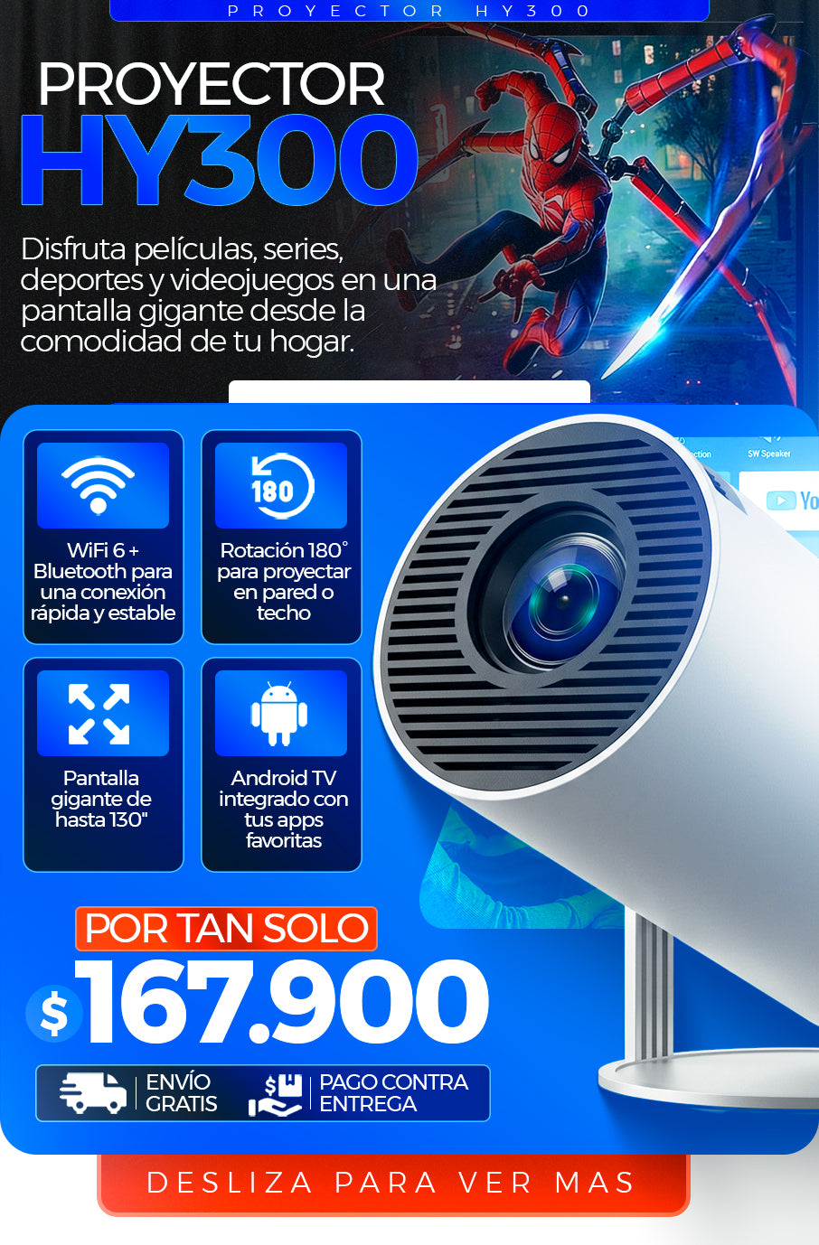 PROYECTOR HY300